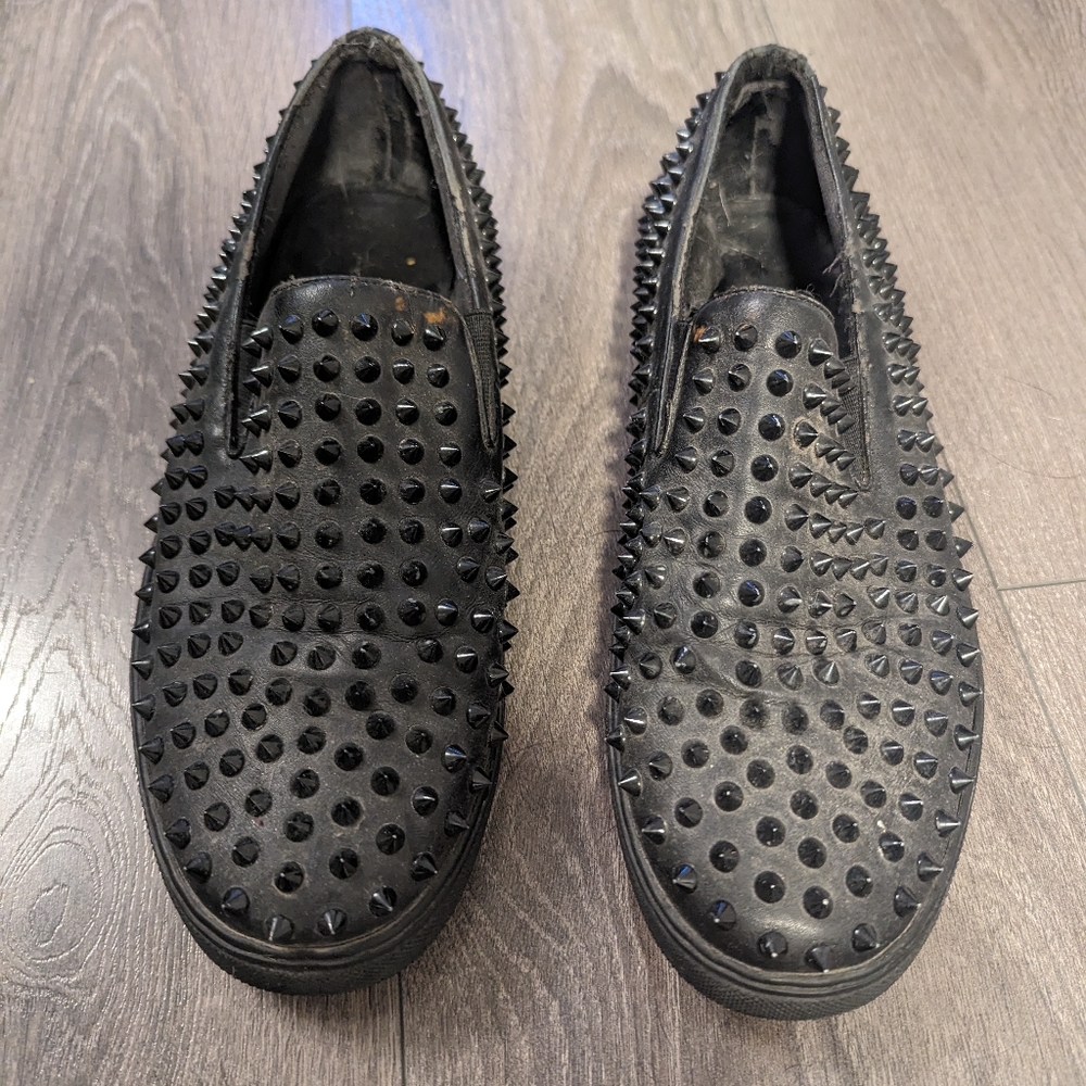 Aldo Studded Slip-On Shoes